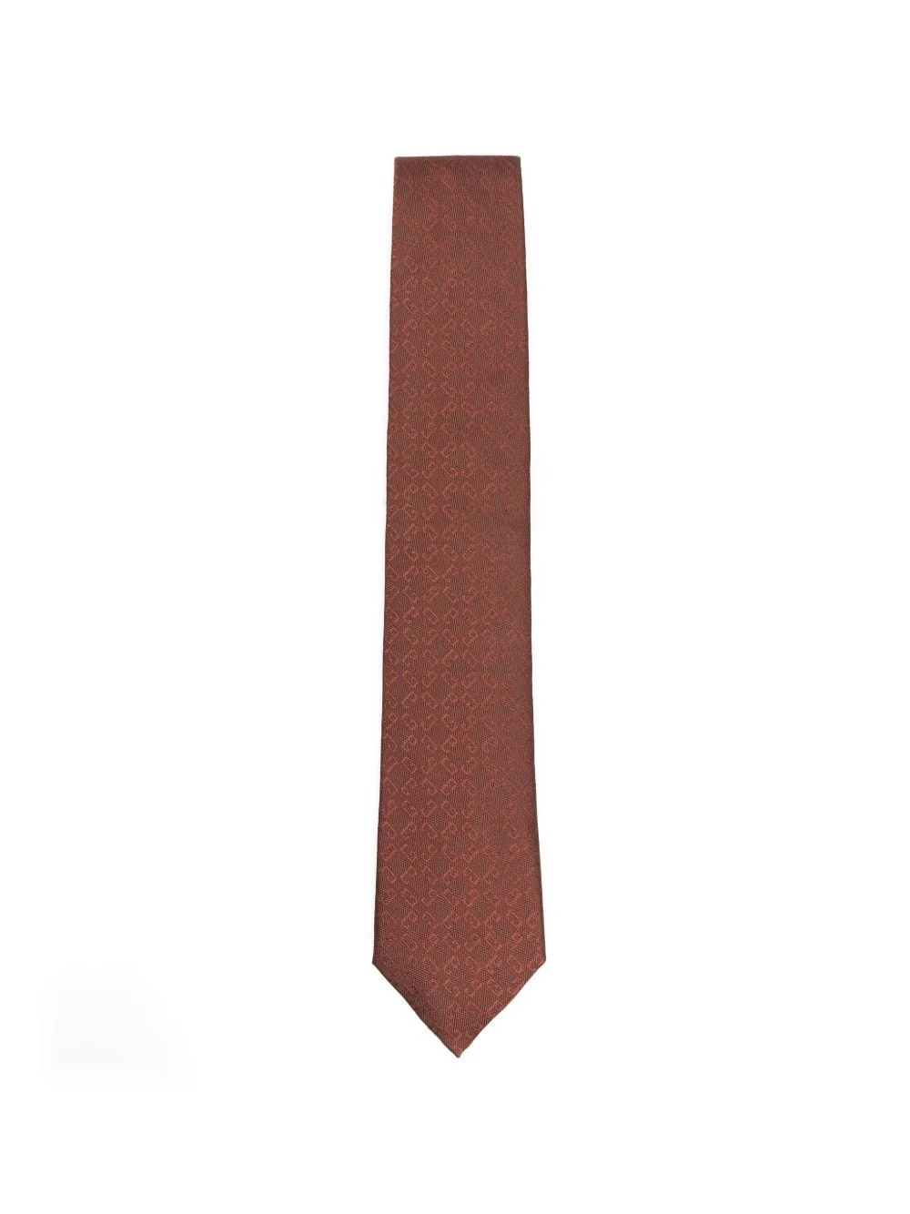 jacquard-pattern tie - 1