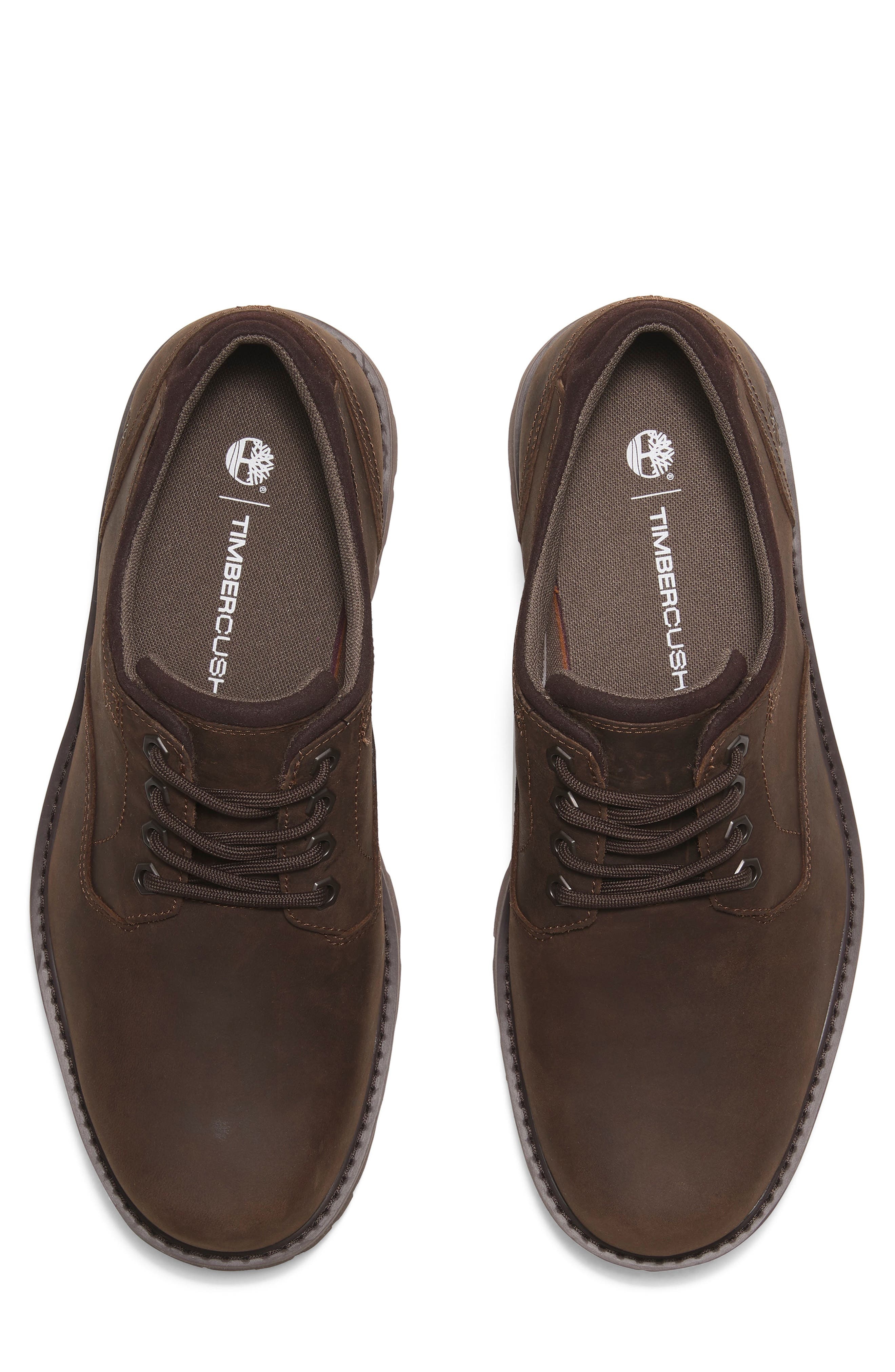 Timberland Britton Road Waterproof Derby in Dark Brown Full Grain at Nordstrom - 4