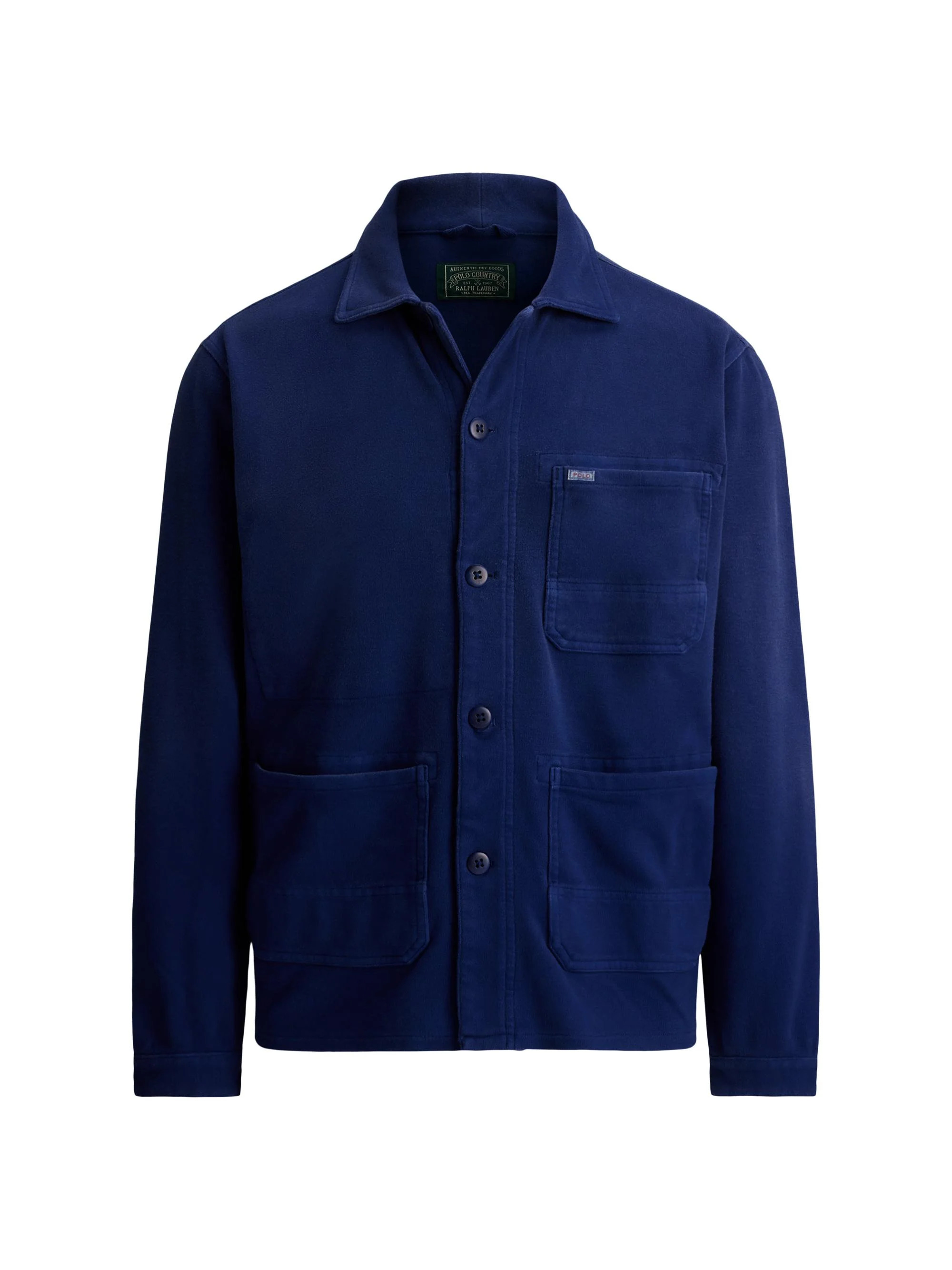 Men's Vintage Solid Sport Shirt - Fresh Water - 1
