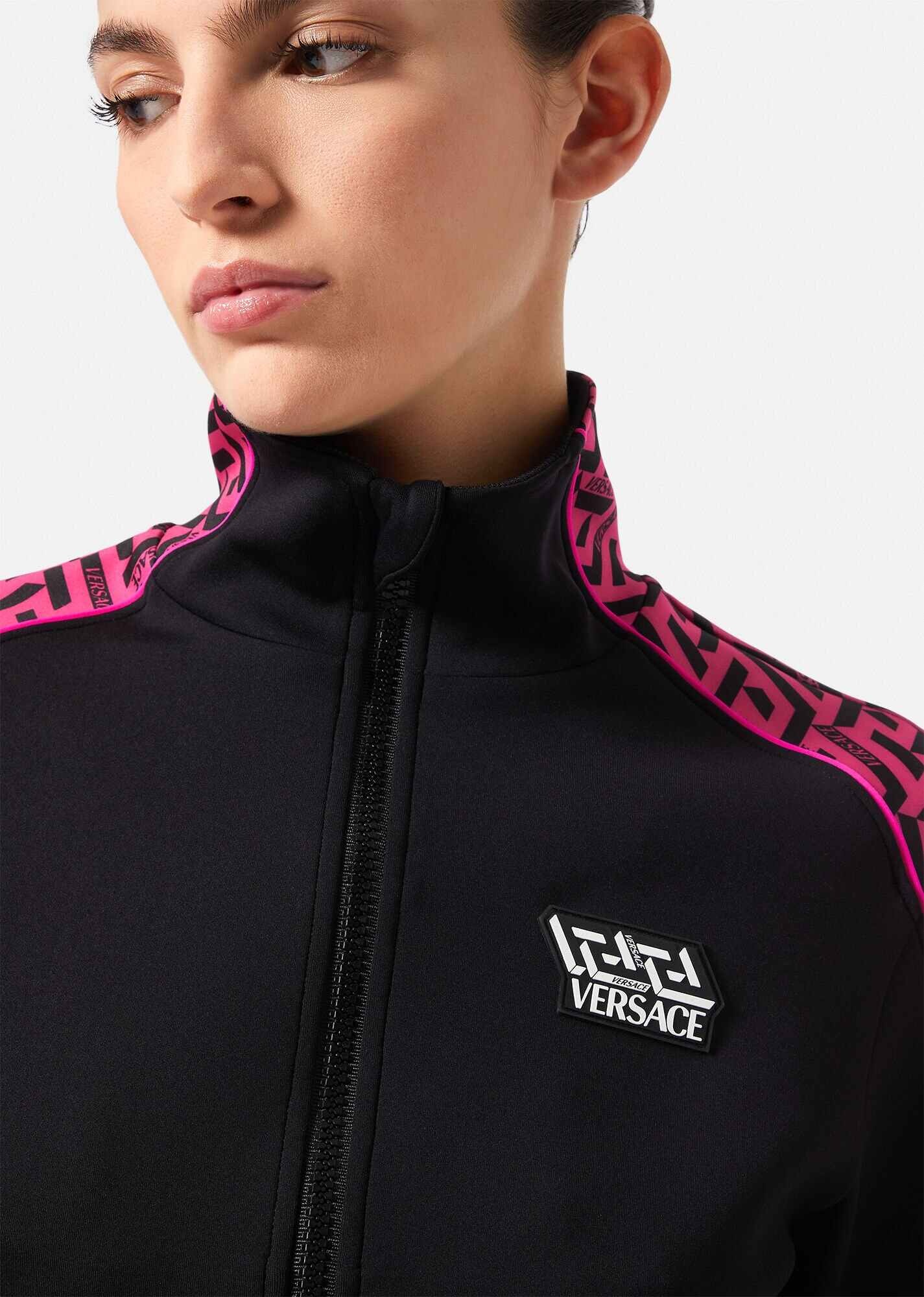 Greca Signature Accent Gym Sweatshirt - 5