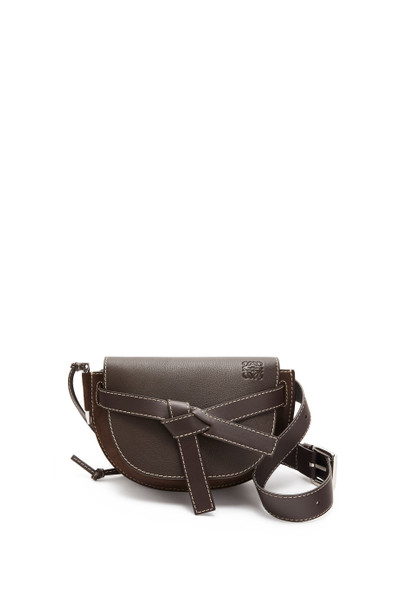 Loewe Large Gate bumbag in suede and calfkin outlook