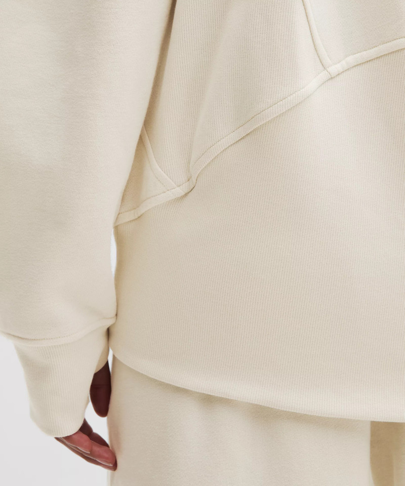 Scuba Oversized Half-Zip Hoodie *Long 7