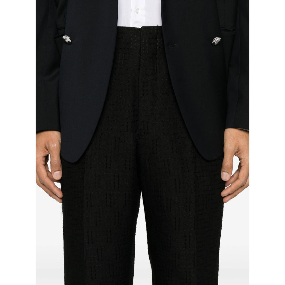 Fendi Black Trousers - Tailored Trousers Men - 4