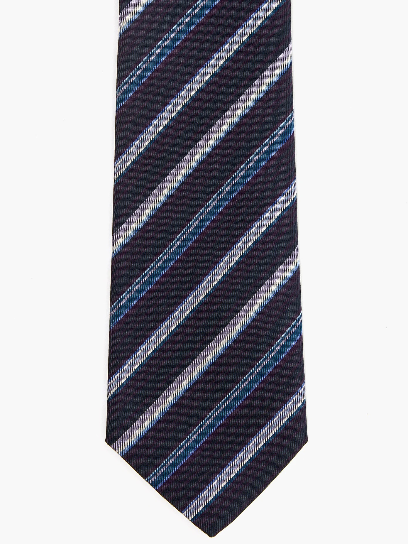 Striped silk tie - 3