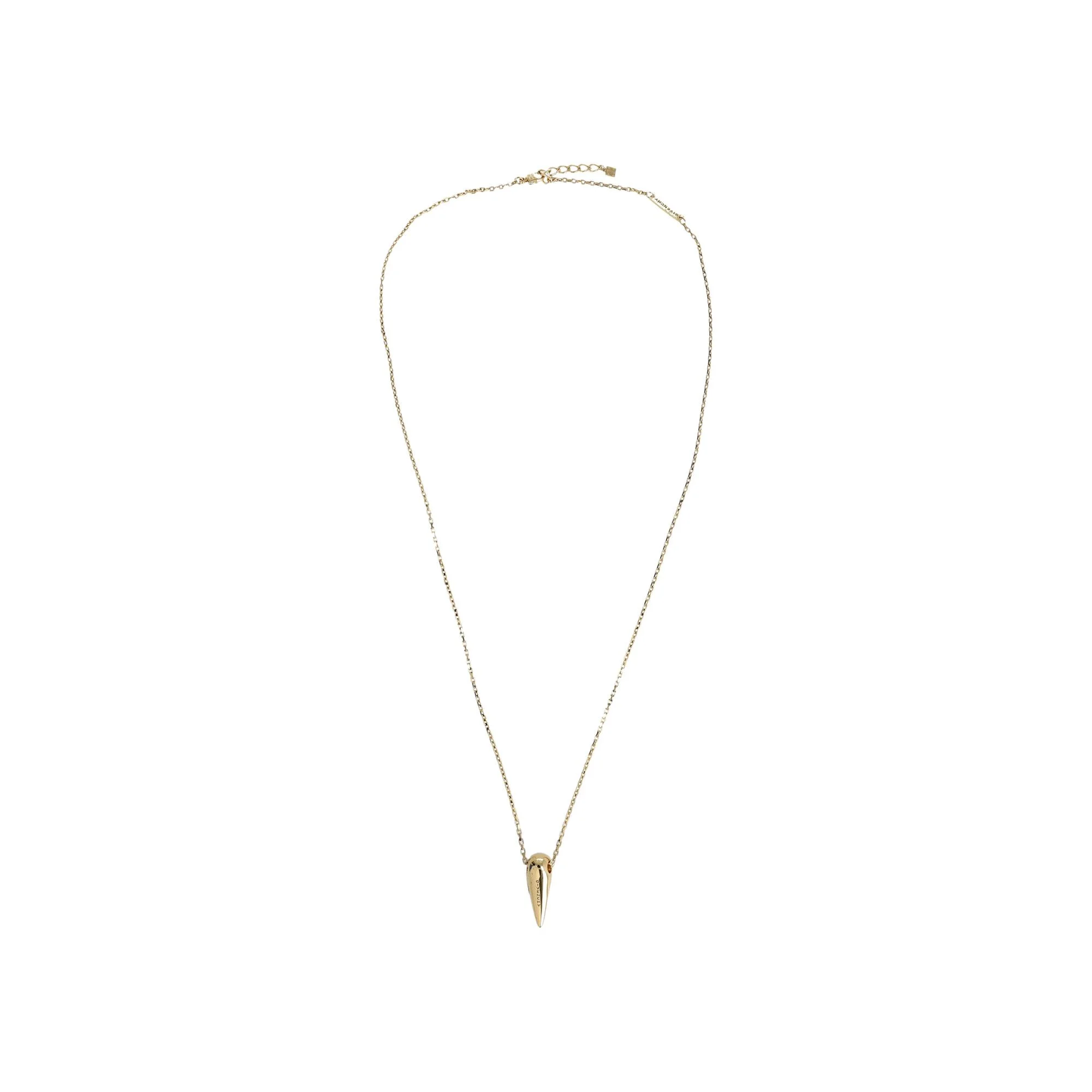Givenchy Teardrop Pendant Necklace 'Gold' - 1