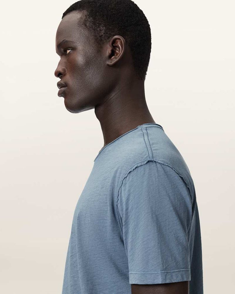 FIGURE CREW NECK RAW EDGE T-SHIRT 5