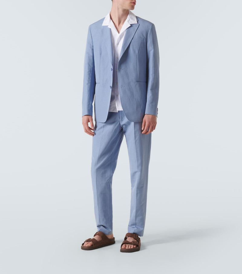 ORLEBAR BROWN Springfield linen and cotton blazer outlook