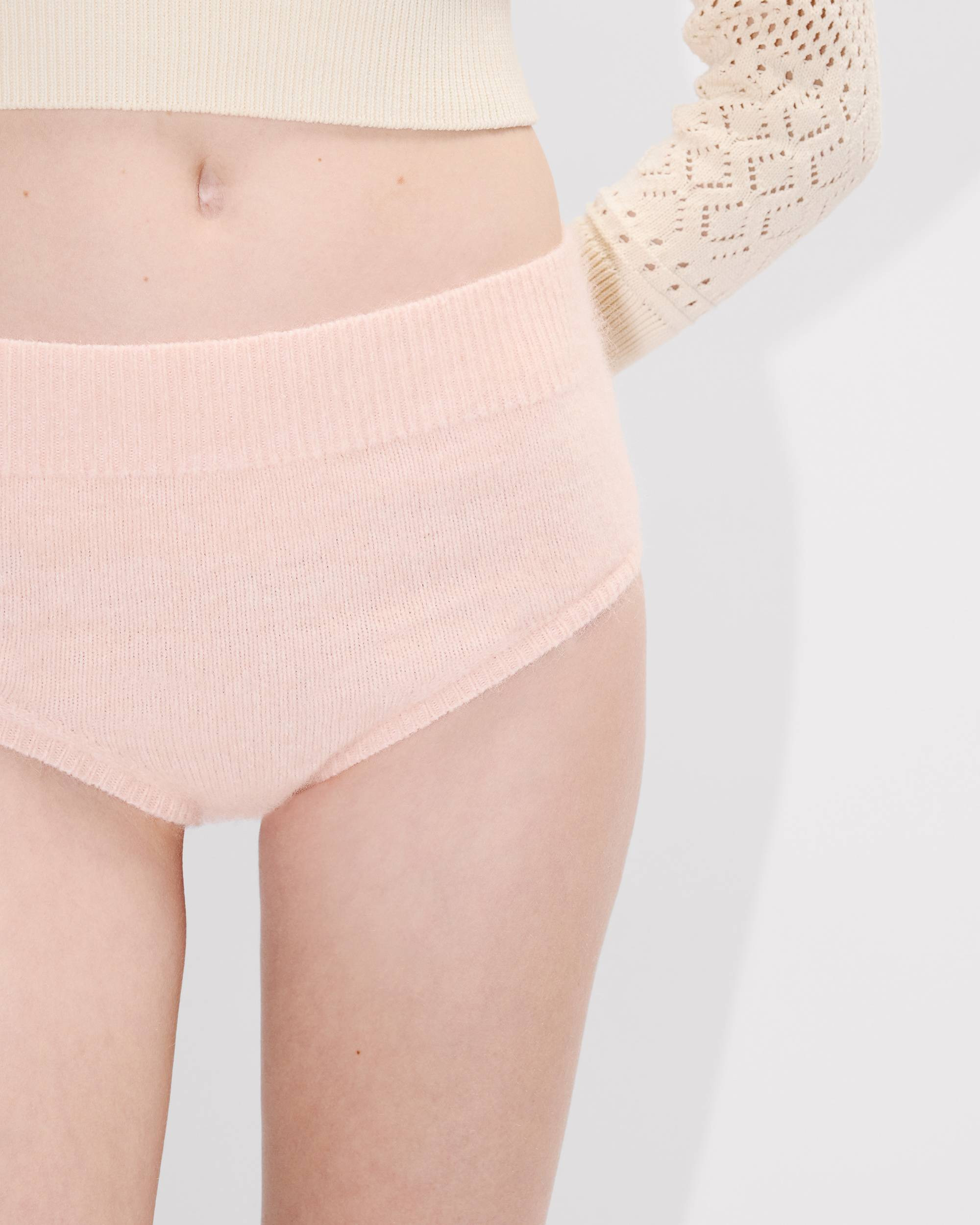 Knickers in mixed hairy wool alpaca - 6