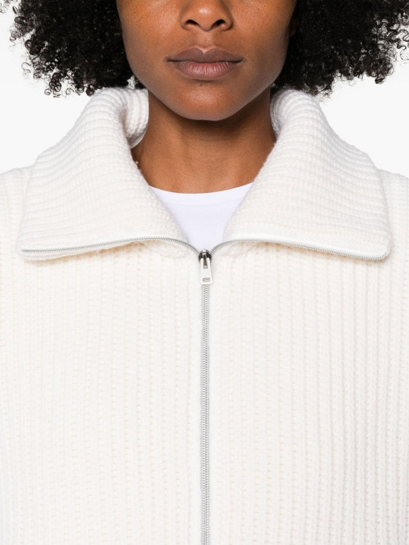 wool zipped cardigan 5