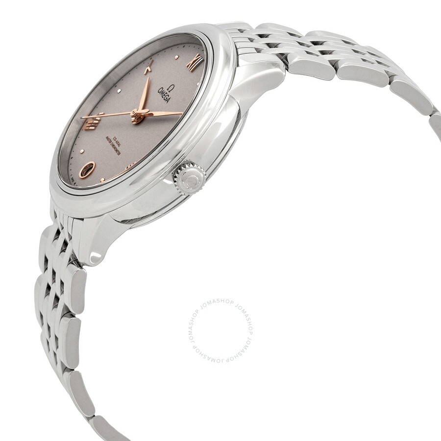 Omega De Ville Automatic Chronometer Grey Dial Ladies Watch 434.10.34.20.02.002 - 2