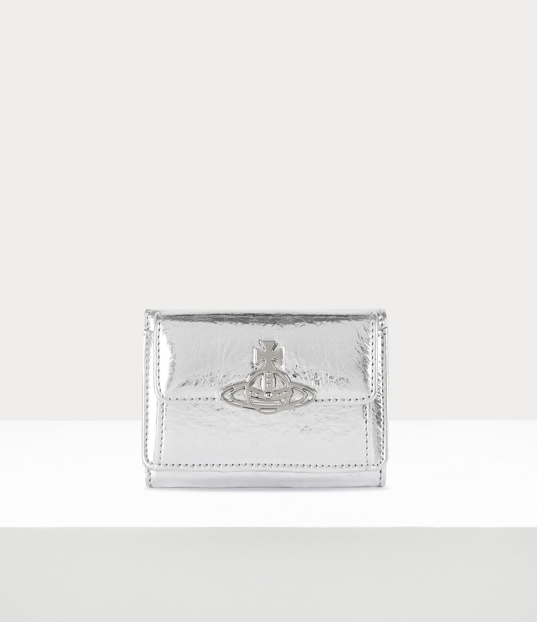 CRINKLE SMALL FLAP PURSE - 1