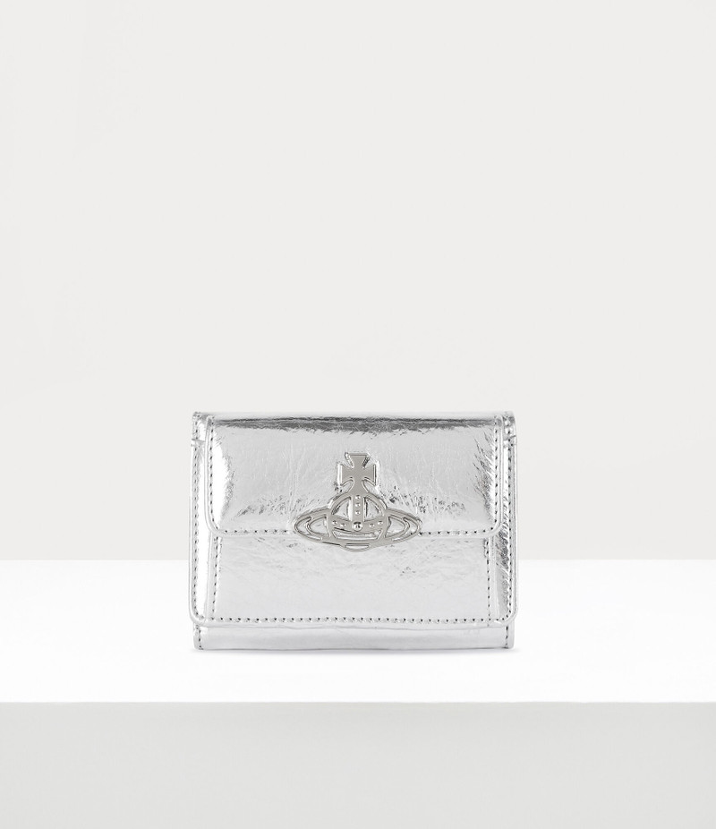 CRINKLE SMALL FLAP PURSE 1