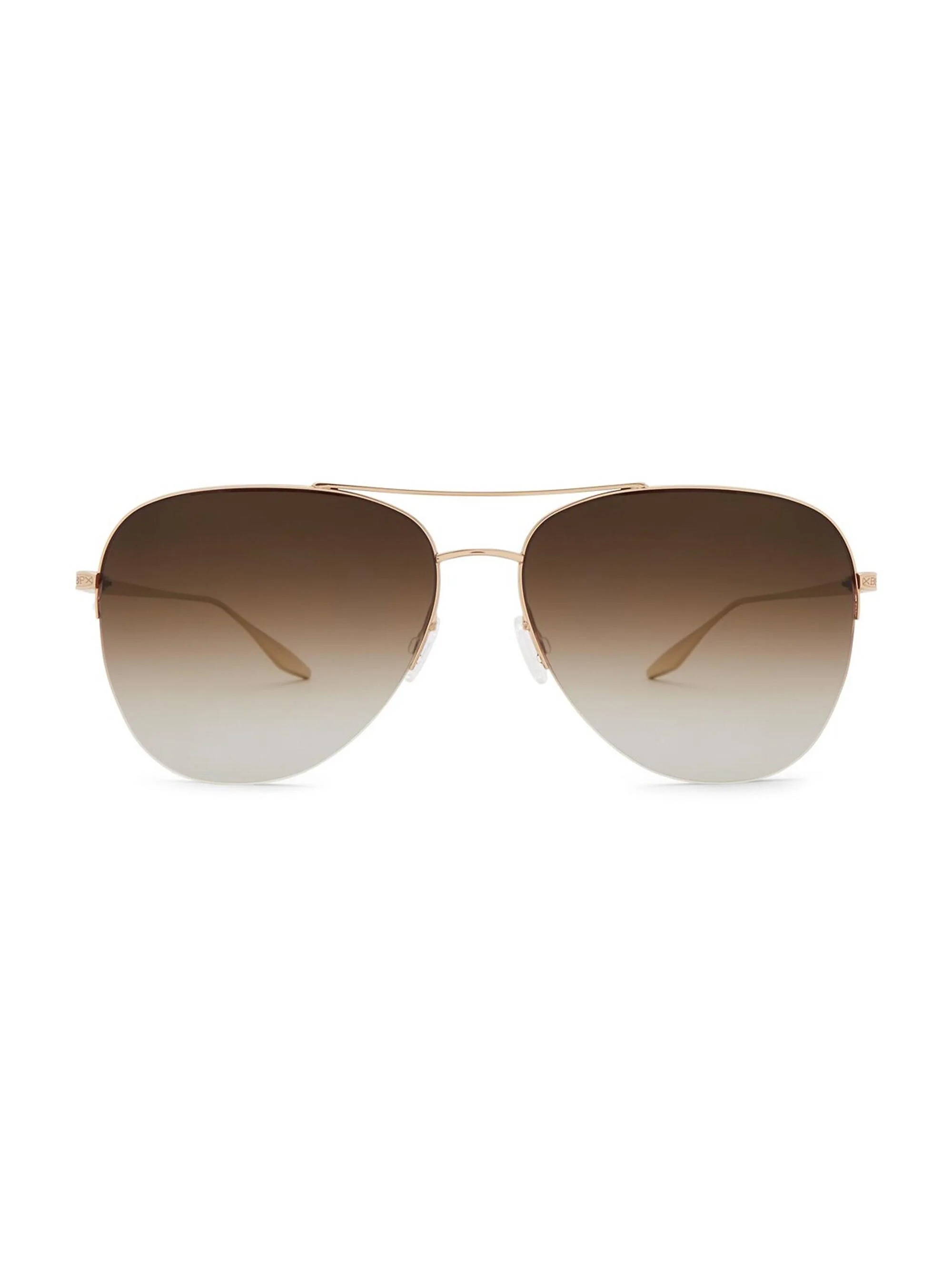 Men's Core Chevalier 57MM Aviator Sunglasses - Gold Smokey Topaz - 1