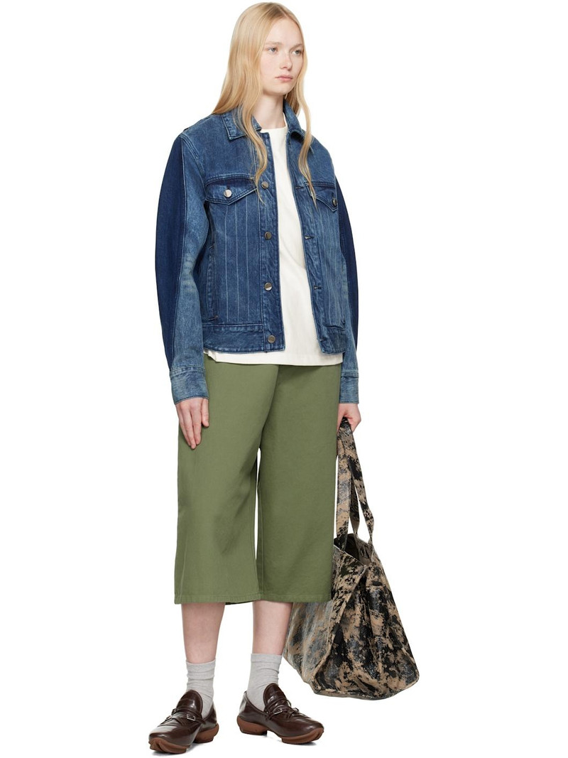 ADER error Blue 1603 Trucker Denim Jacket outlook