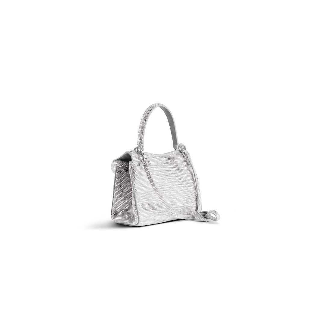 Women's Rodeo Mini Handbag With Rhinestones  in Smoke Grey - 3