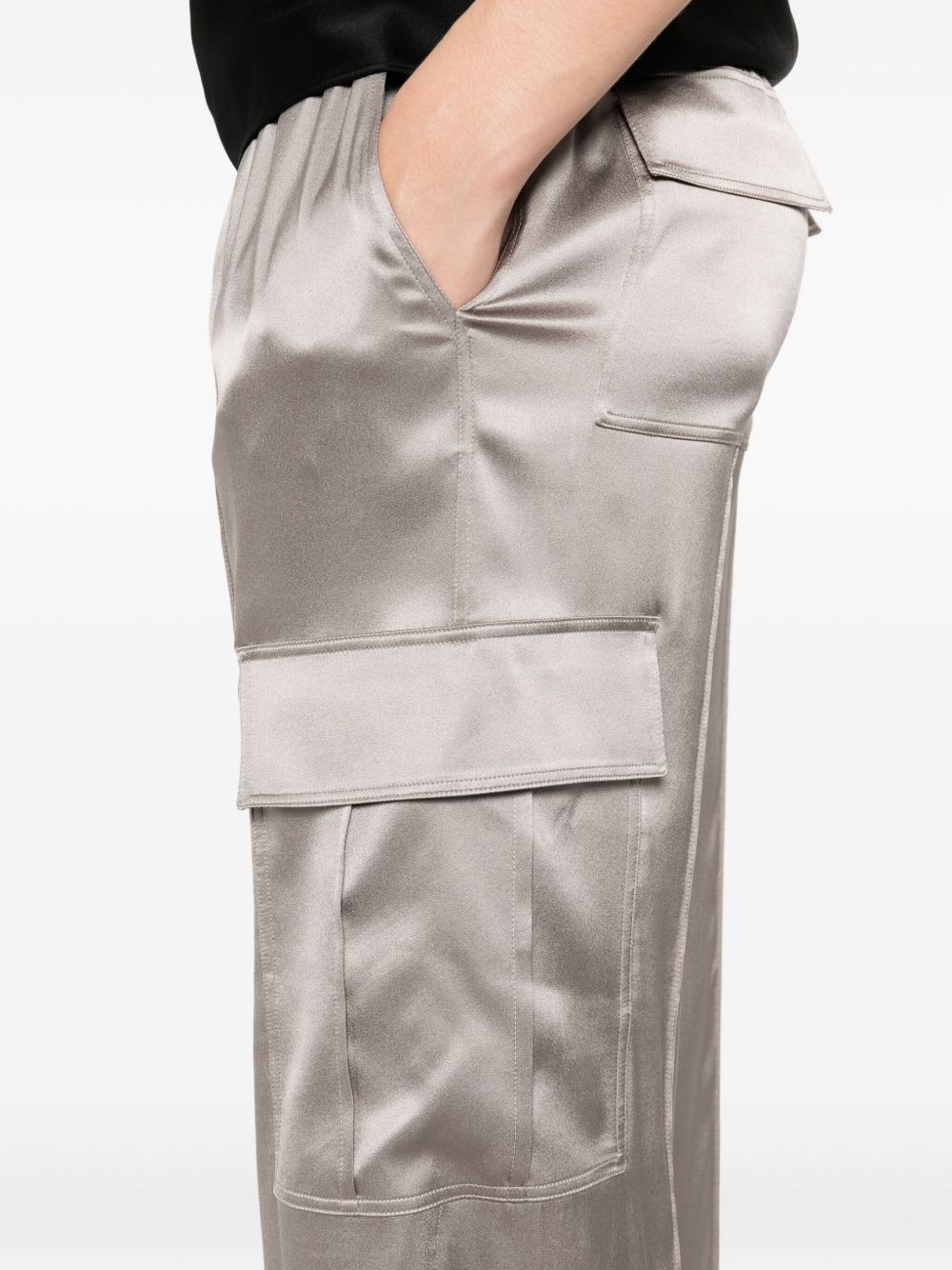 drawstring-waist trousers - 5