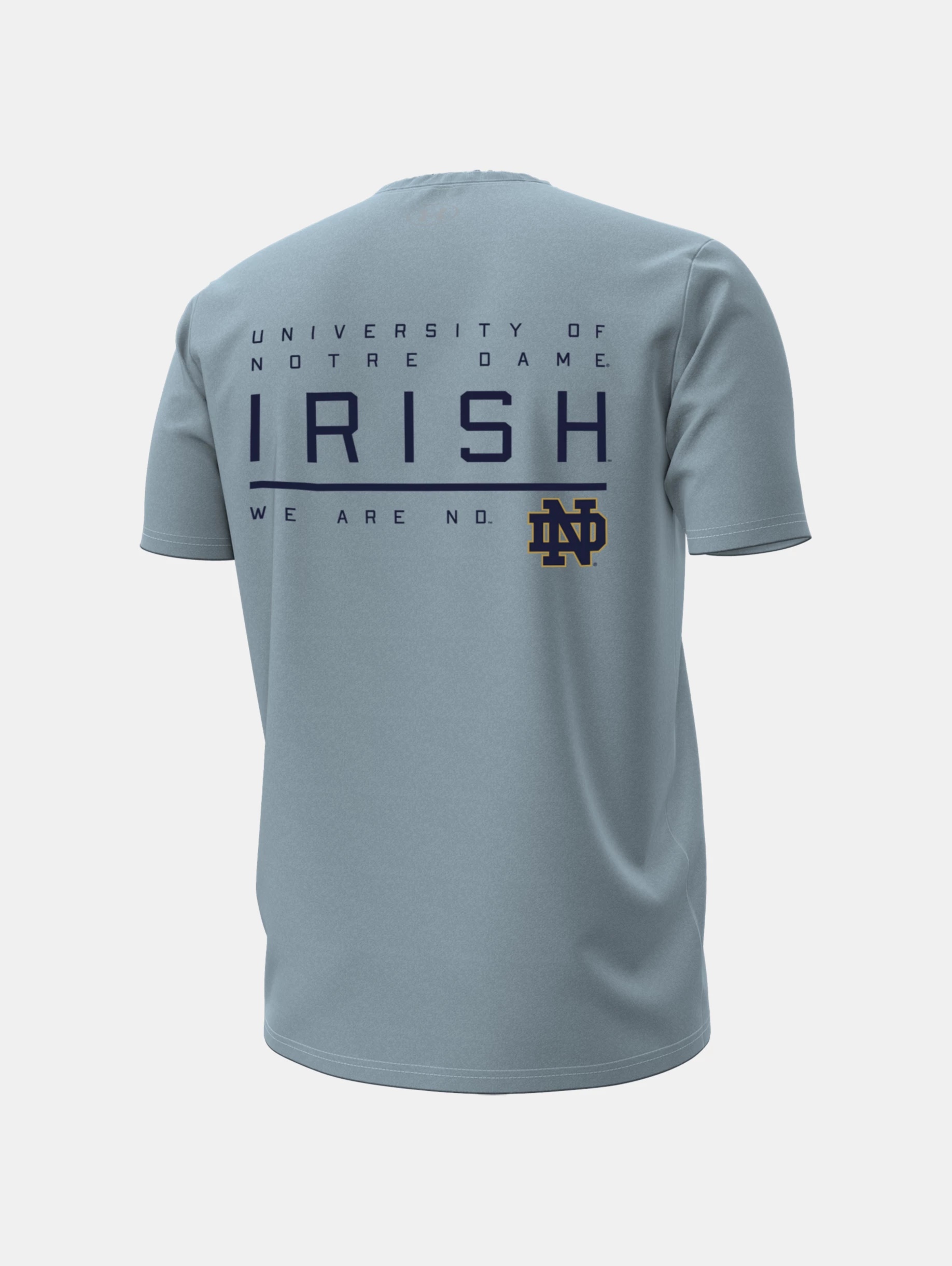 Men's UA Performance Cotton Collegiate Short Sleeve - 3