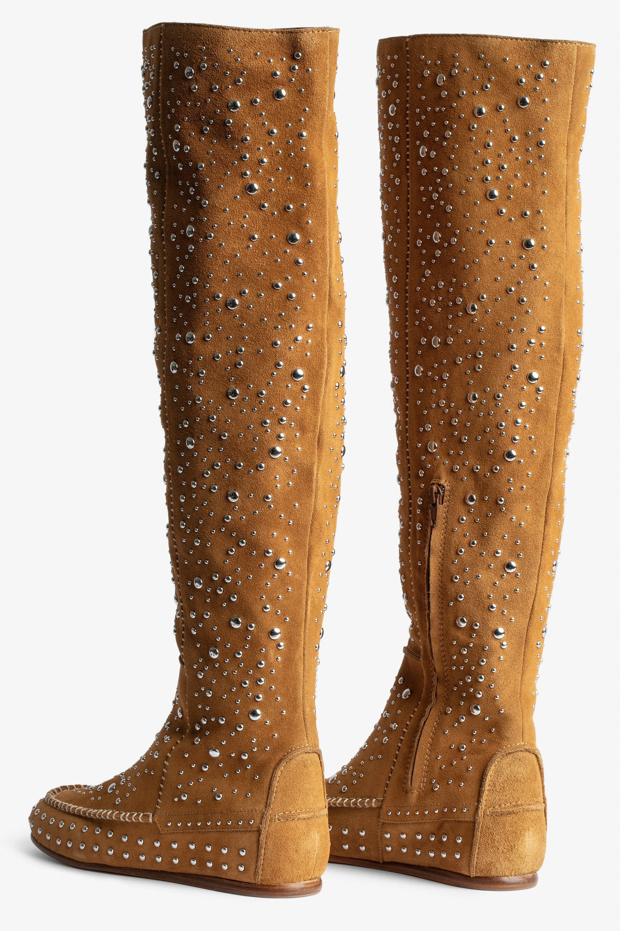 Santa Dream Studs High Boots - 3