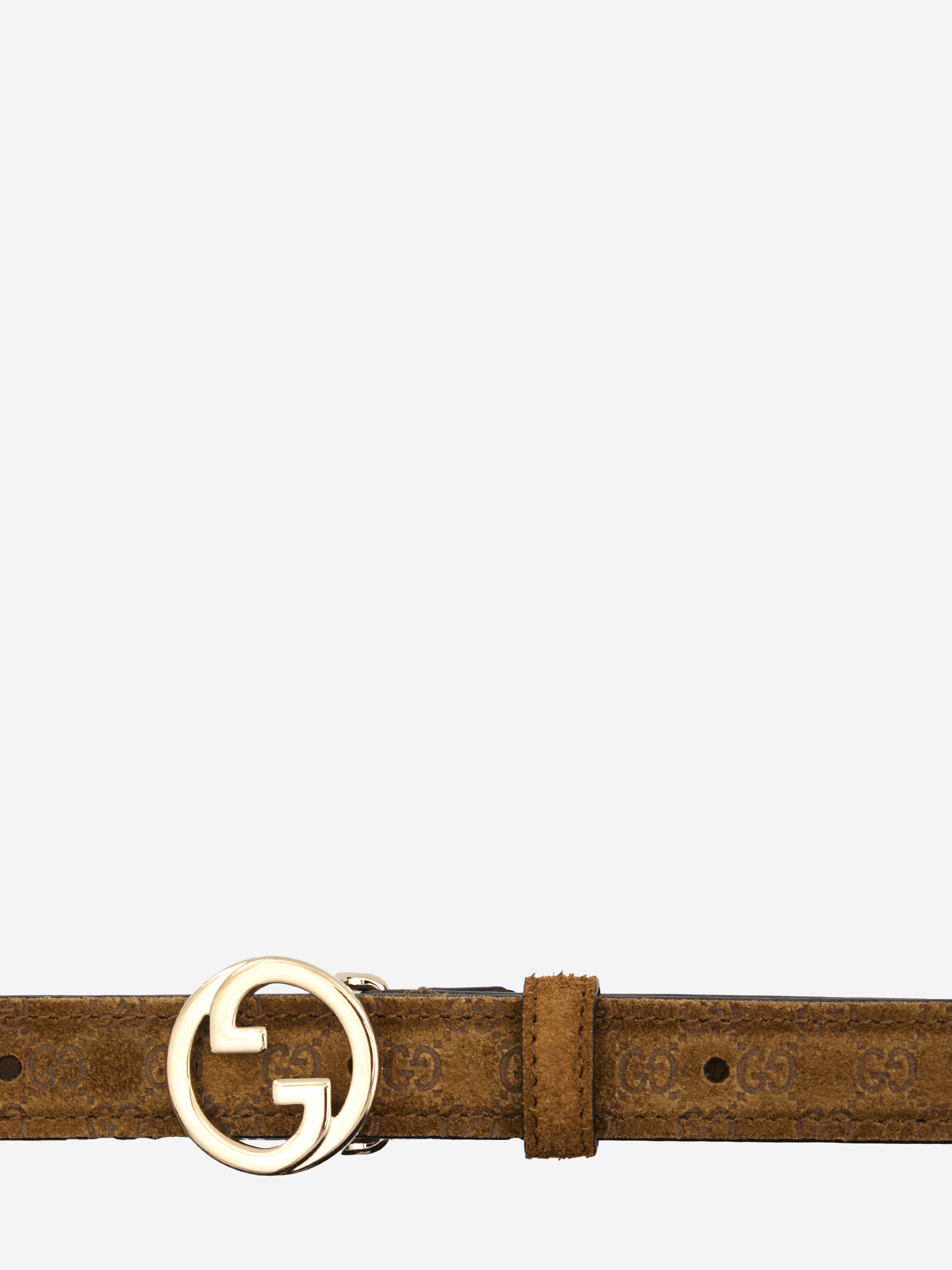 GUCCI Blondie slim belt | leam | REVERSIBLE