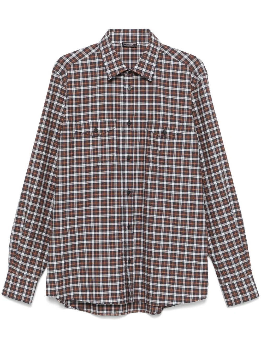 checked shirt - 1