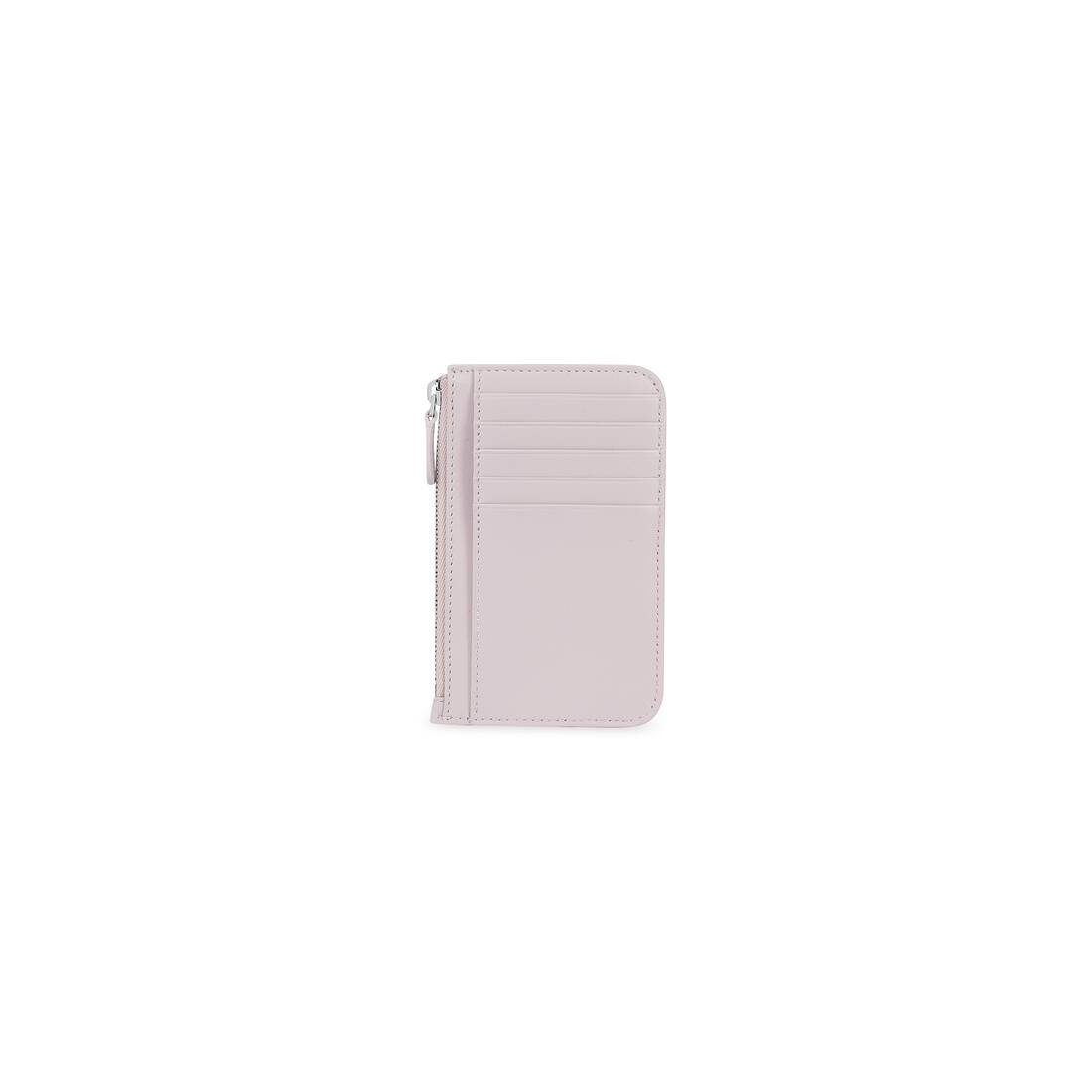 Women's Essential Long Coin And Card Holder in Light Rose - 2