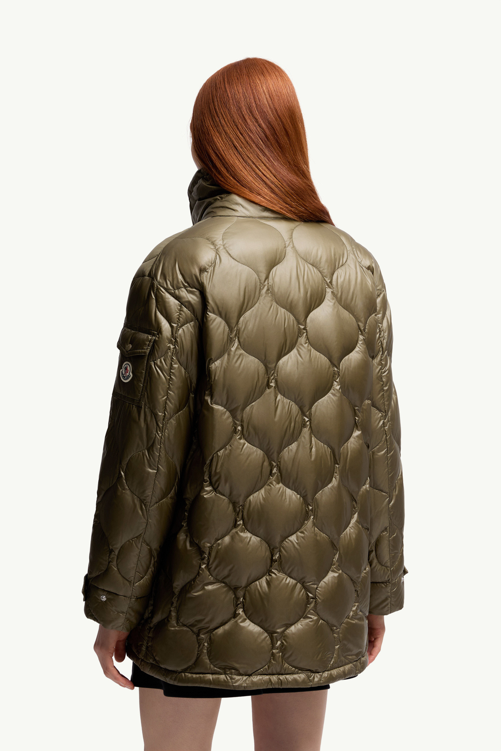 Lombi Hooded Mid-Length Down Jacket - 5