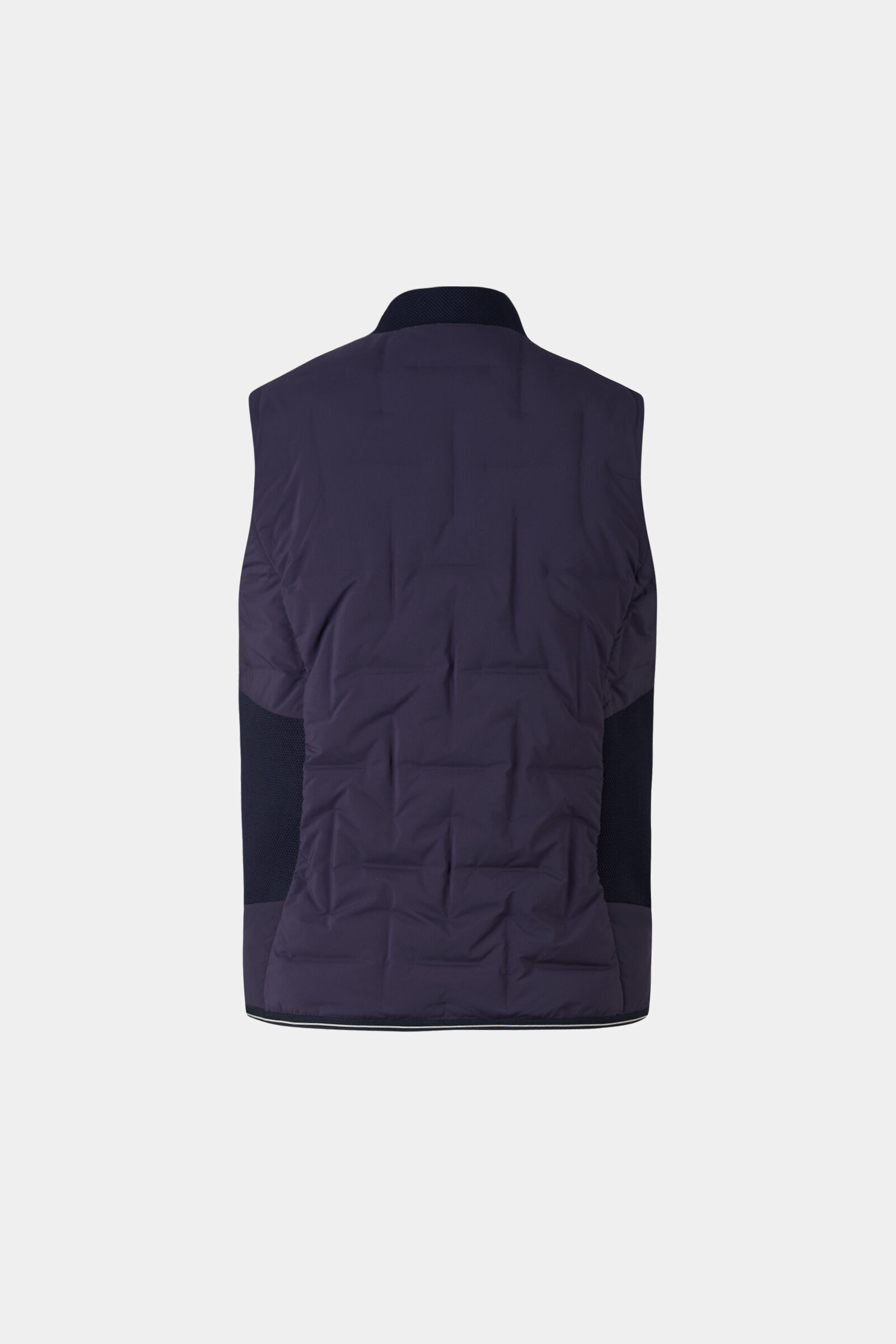 Sia down vest in Navy blue - 7