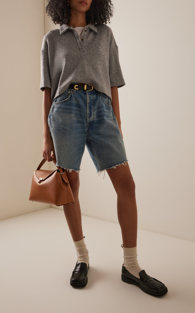 Citizens of Humanity Ayla Denim Shorts dark wash outlook