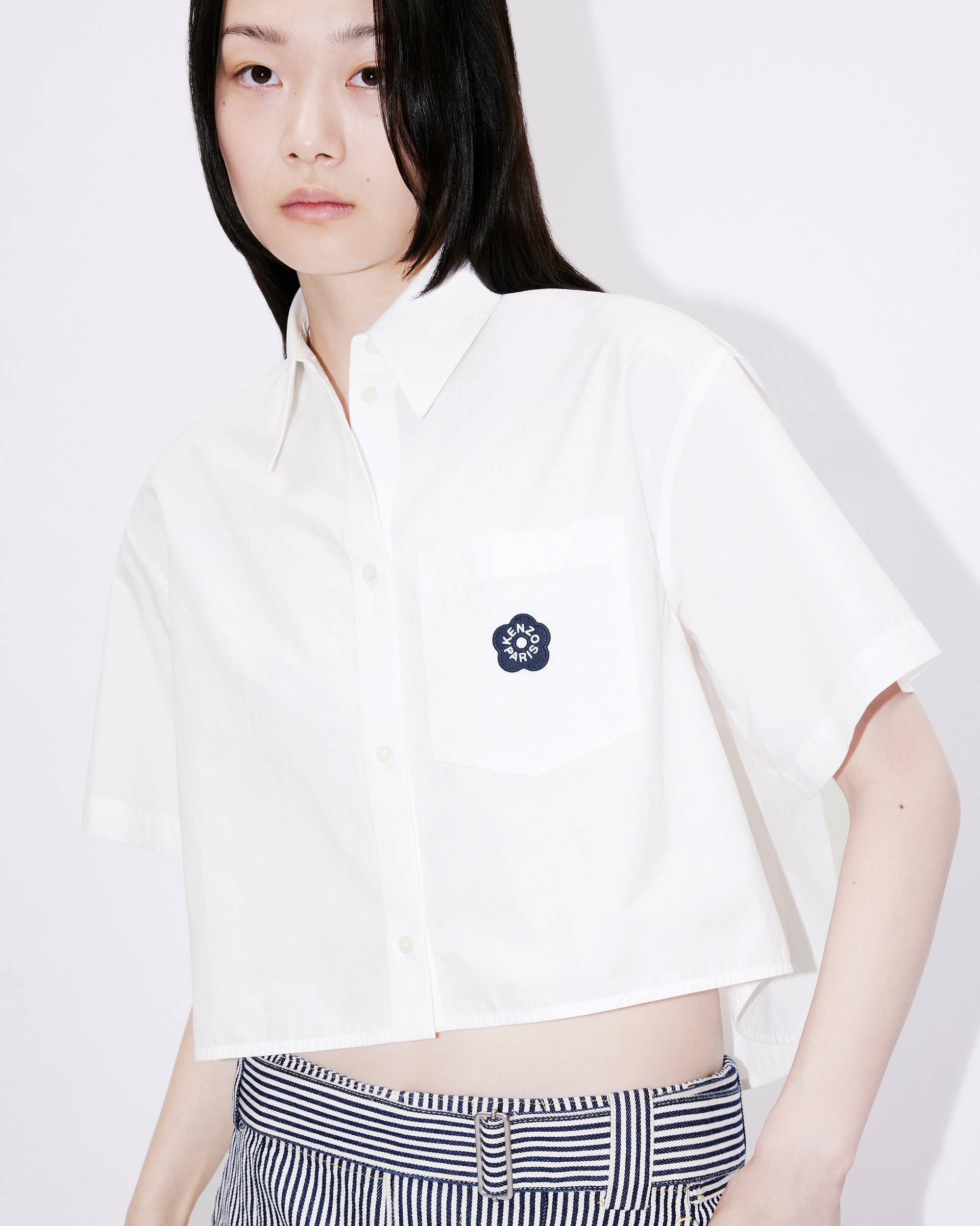 'Boke 2.0' cropped shirt - 6