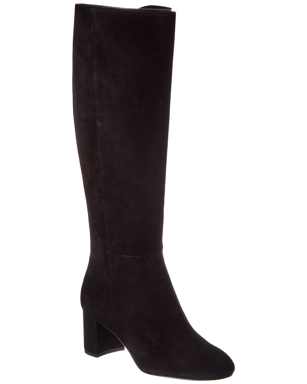 Stuart Weitzman Celina Zip Suede Knee-High Boot - 1