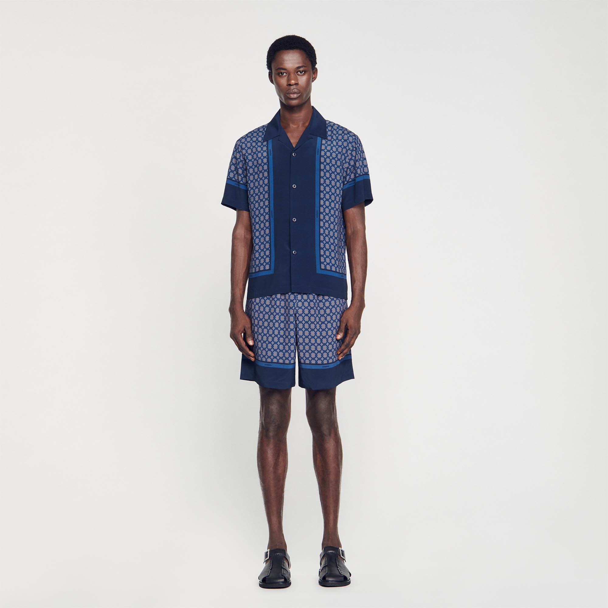 SHORT-SLEEVED PATTERNED SHIRT - 3