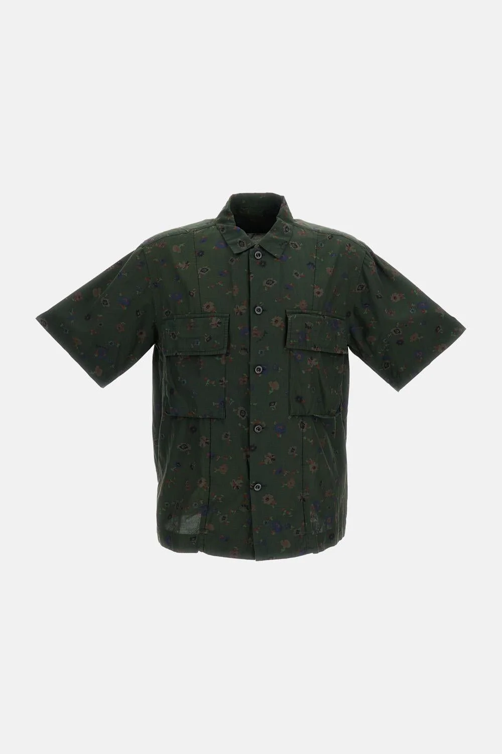 SHIRT WITH FLORAL PRINT - 1