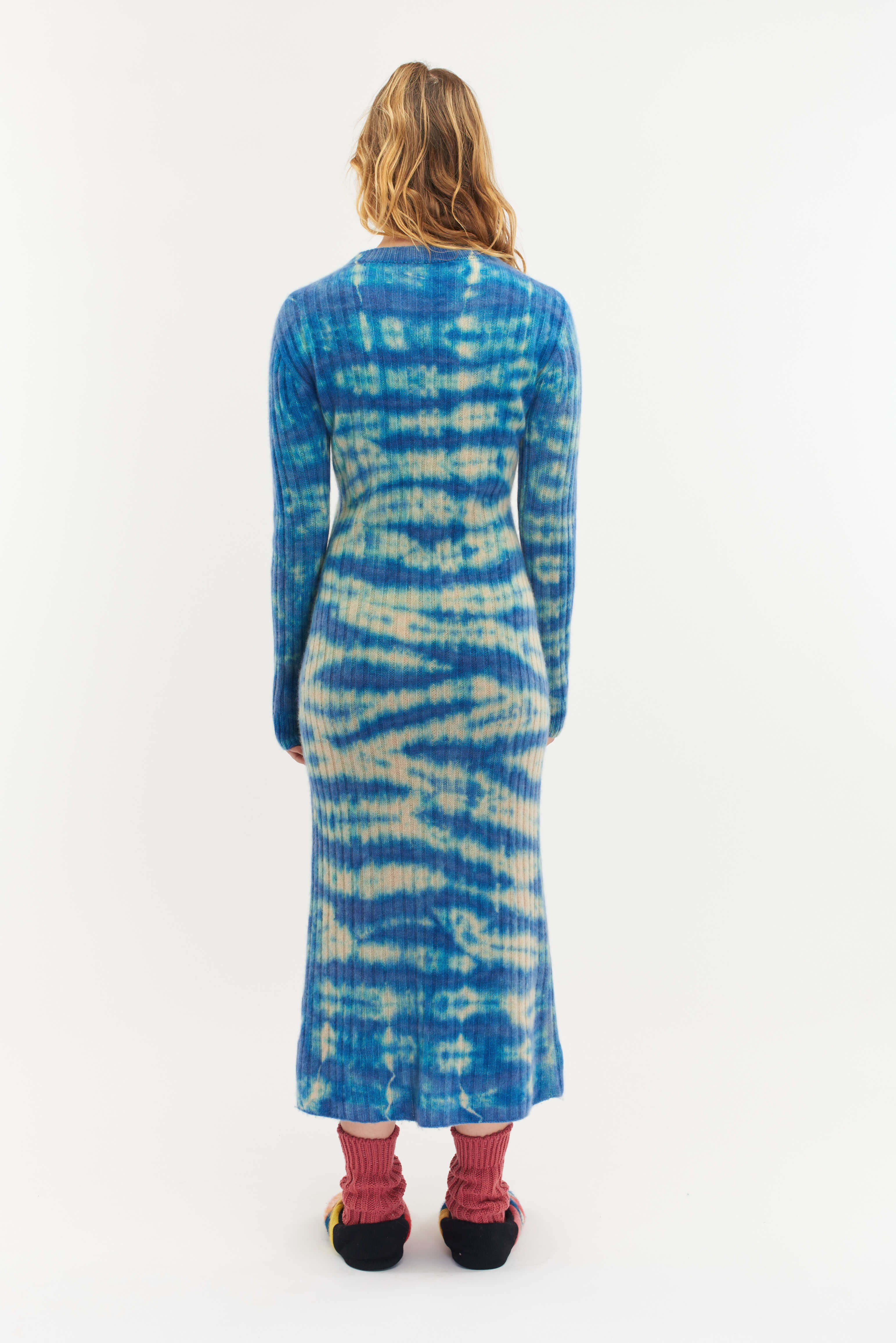 MED RIB TRACK DRESS - 4