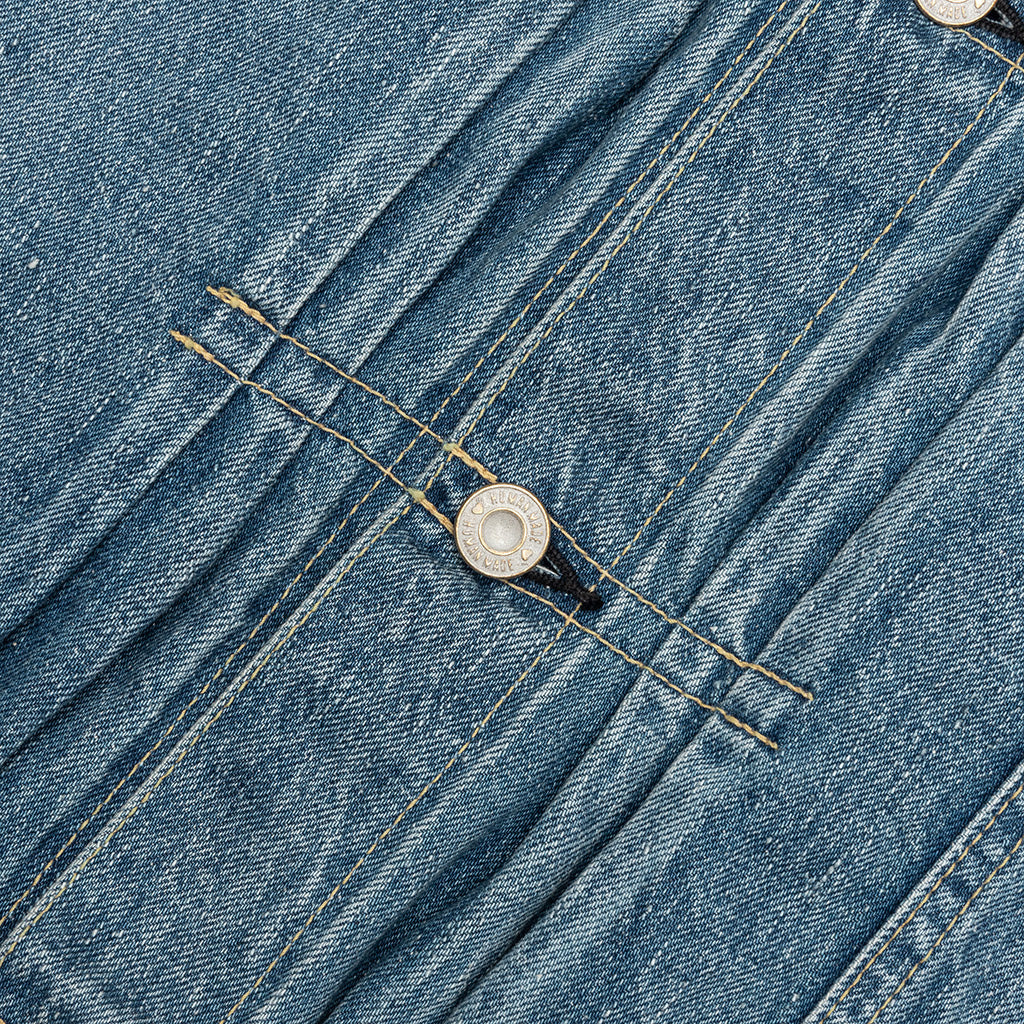 DENIM WORK JACKET FUTURE - INDIGO - 4