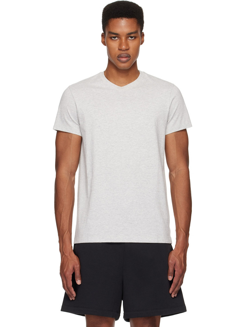 Gray SKIMS Cotton Classic T-shirt 1