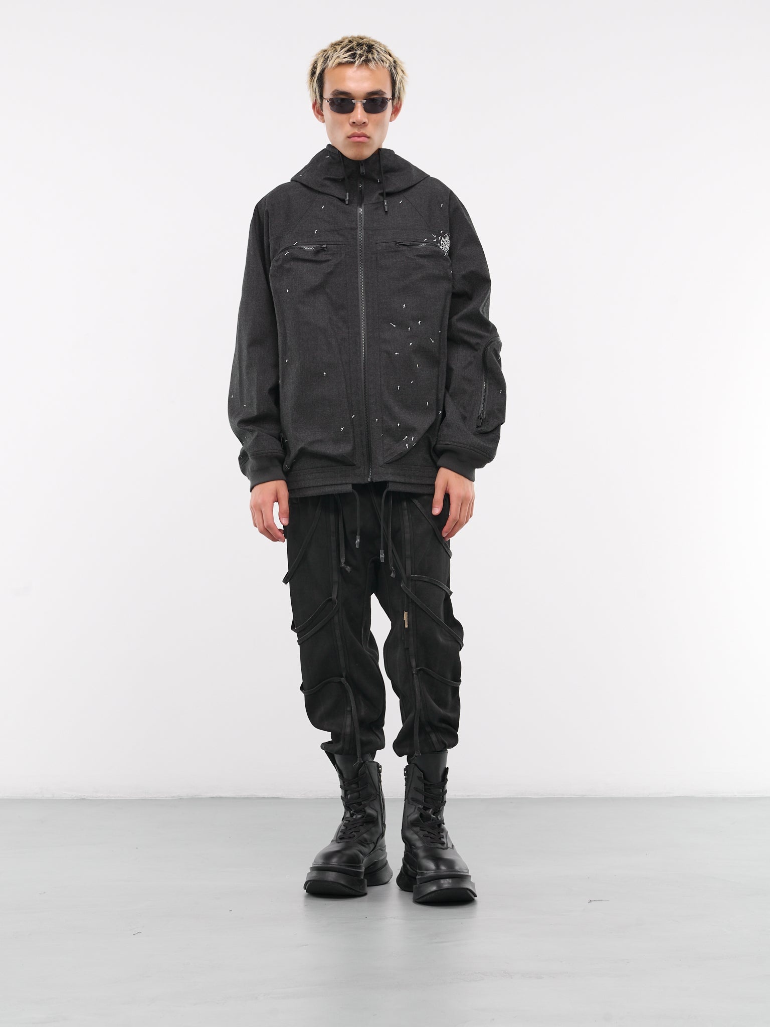 Hooded Zip Blouson - 6