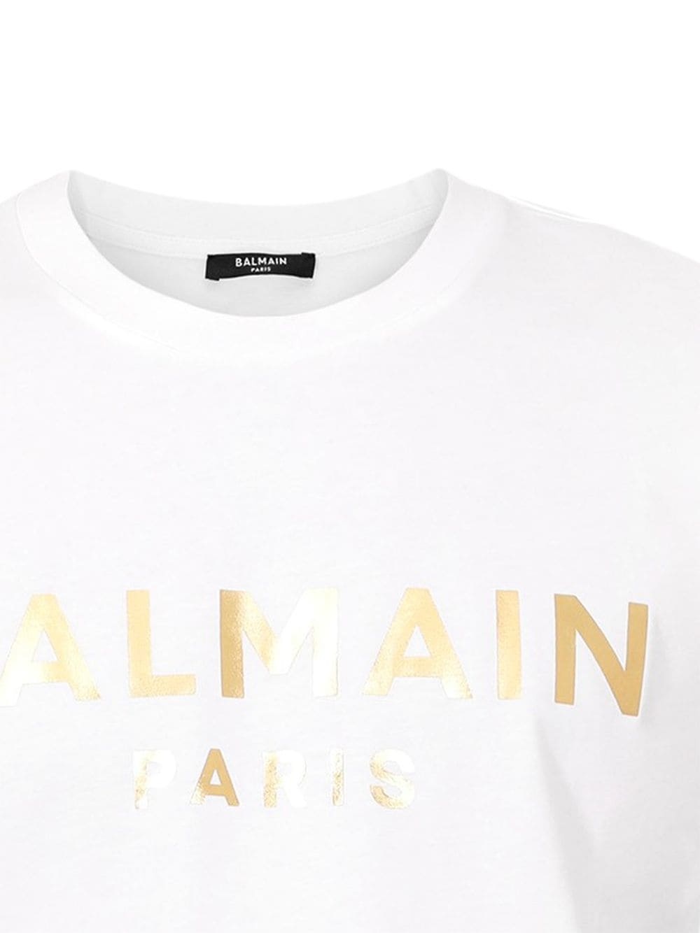 GOLD FOIL LOGO SHORT SLEEVE T-SHIRT - 2
