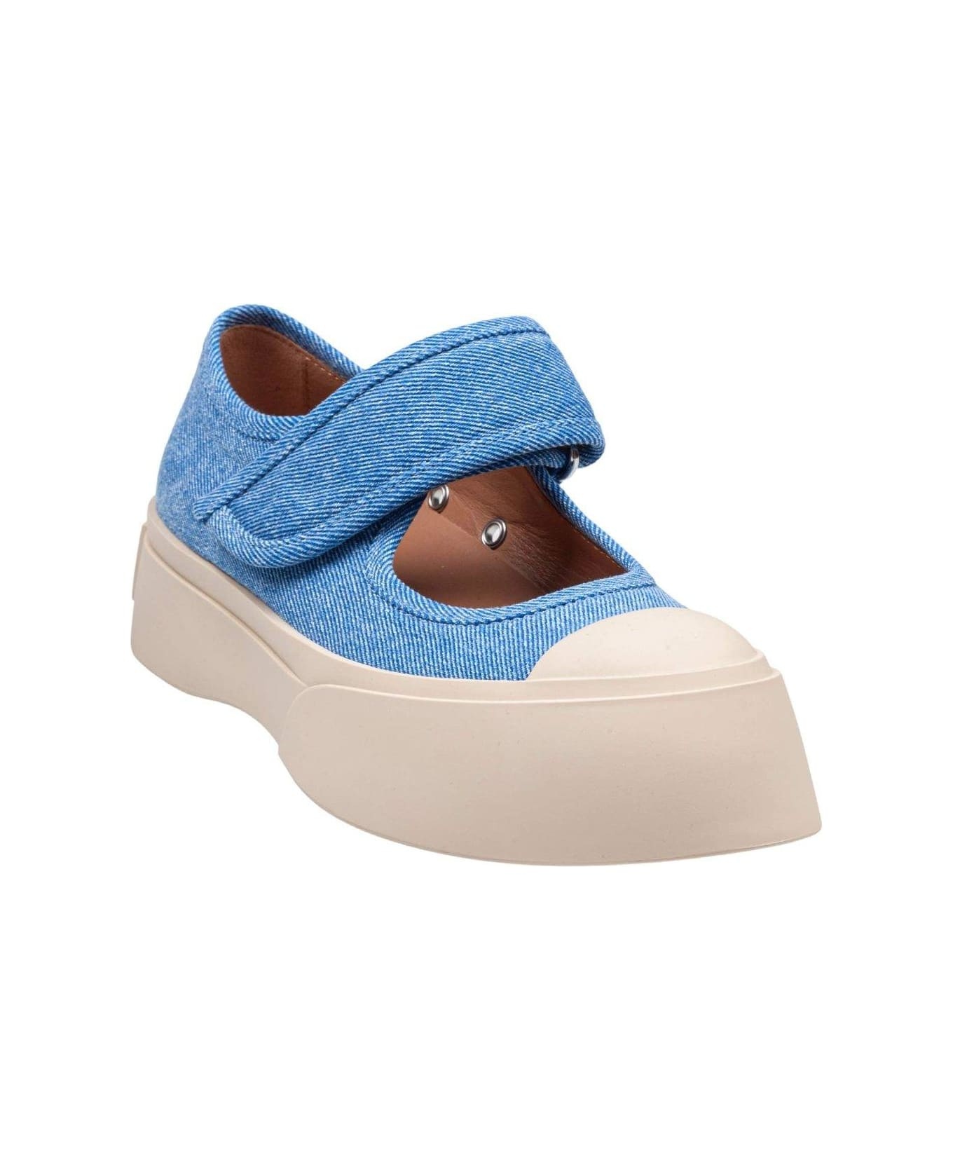 Round Toe Mary Jane Shoes - 2
