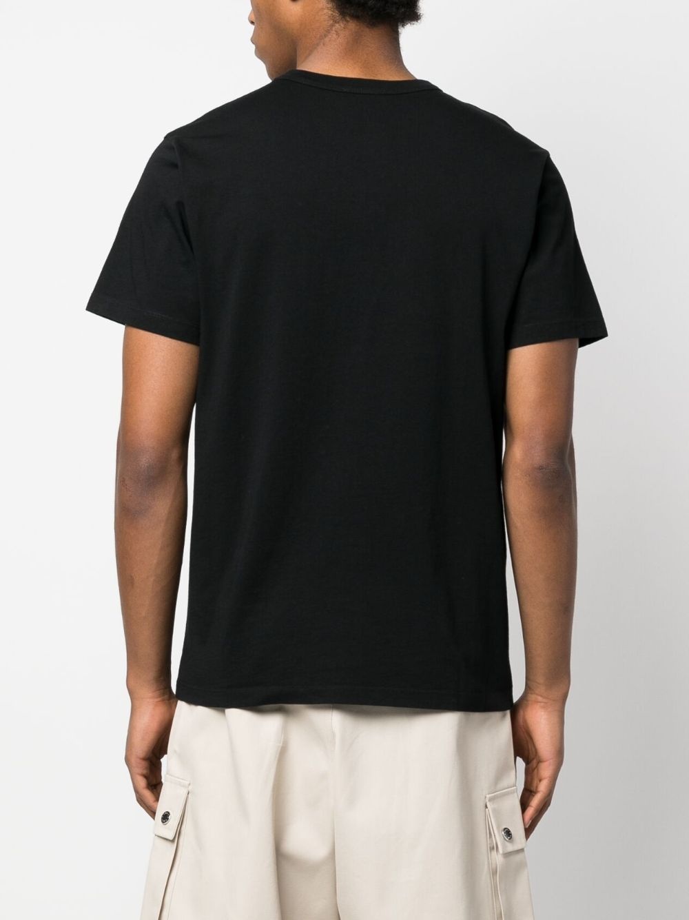 logo-print cotton T-shirt - 4