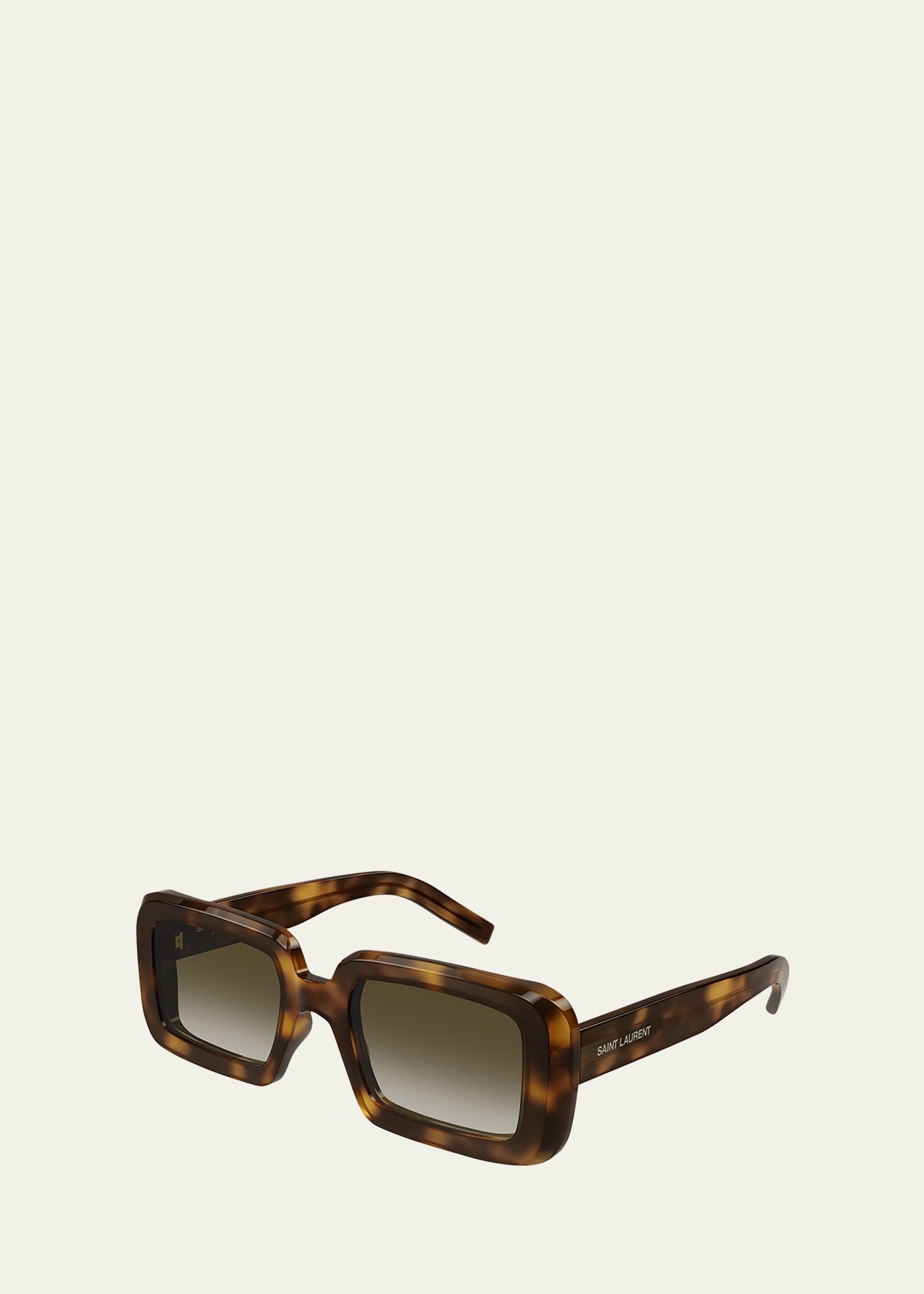 Acetate Rectangle Sunglasses - 2