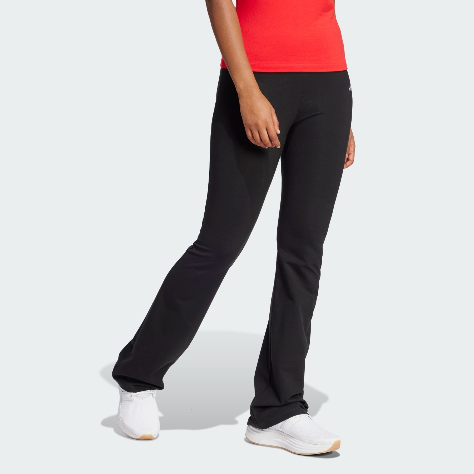 Essentials Small Logo Flared Leggings - 4