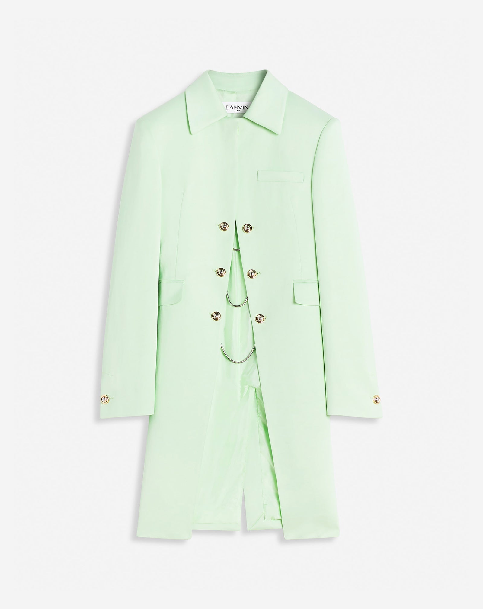 LONG-SLEEVED FITTED JACKET - 1