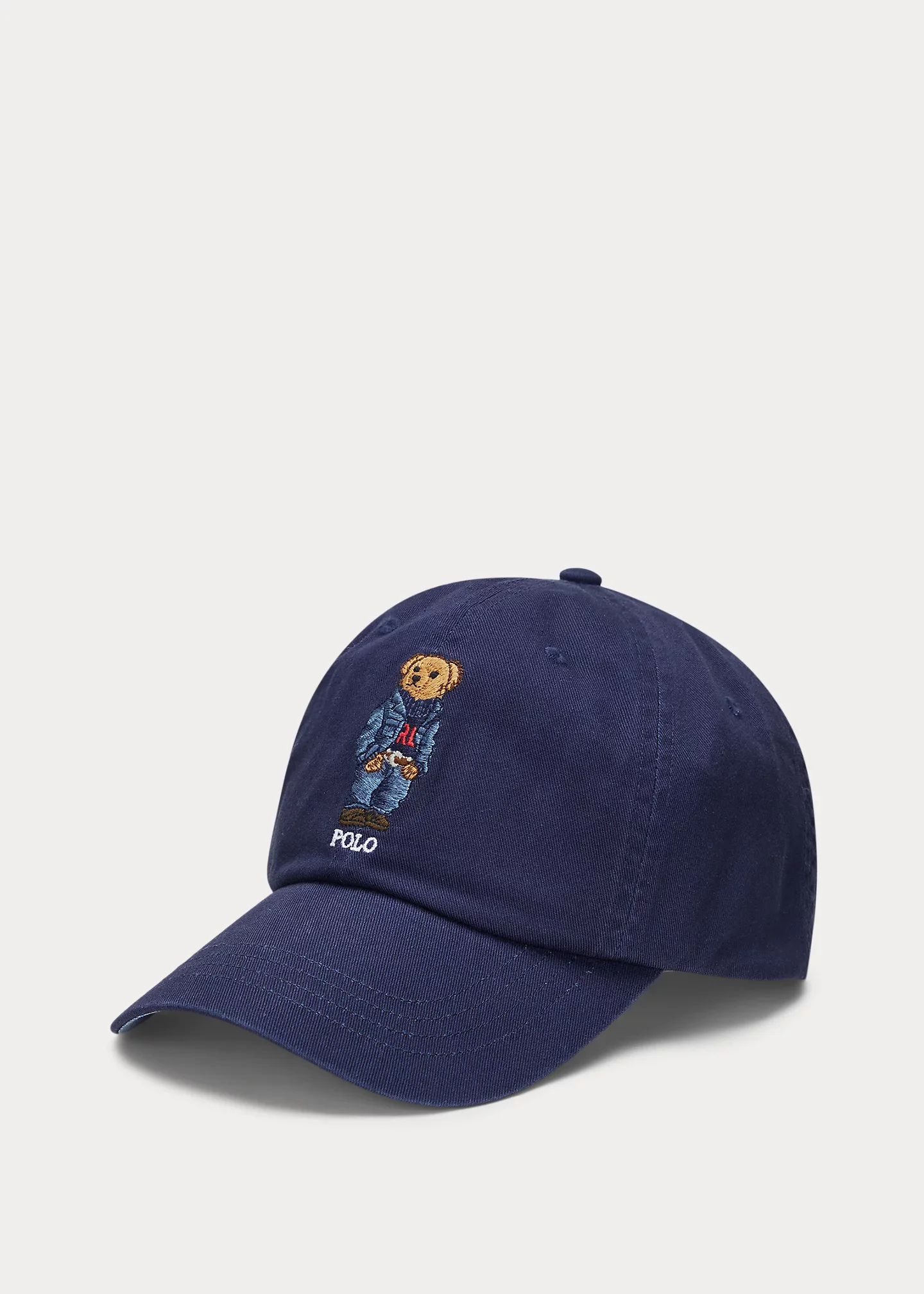 Polo Bear Twill Ball Cap - 1