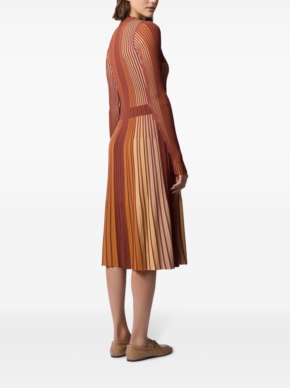 striped knitted dress - 3