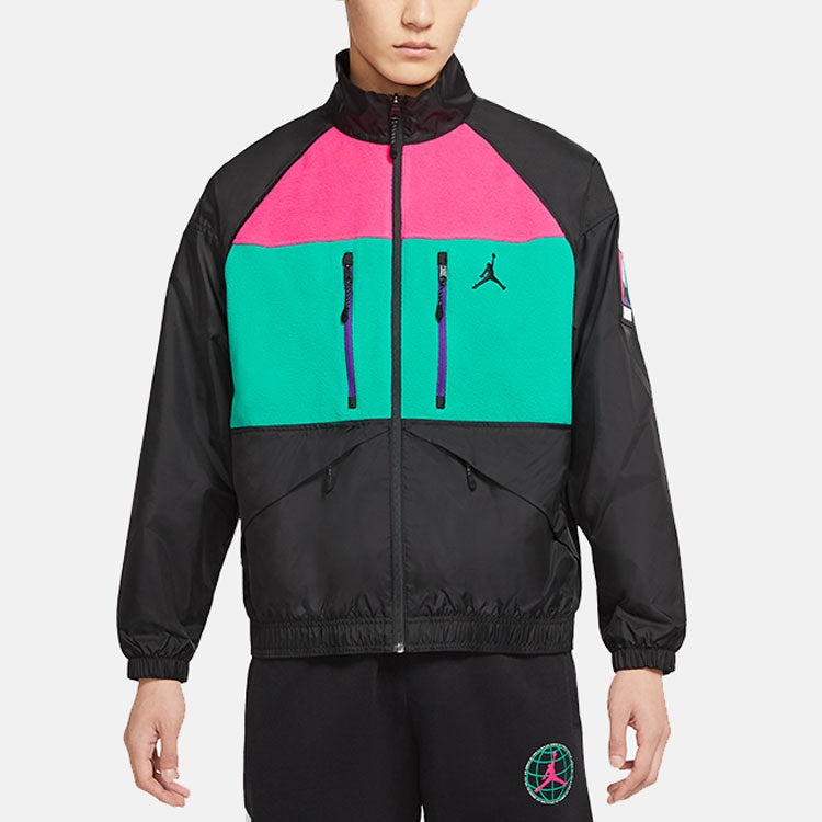 Air Jordan Winter Utility Athleisure Casual Sports Jacket Black CT3380-010 - 5