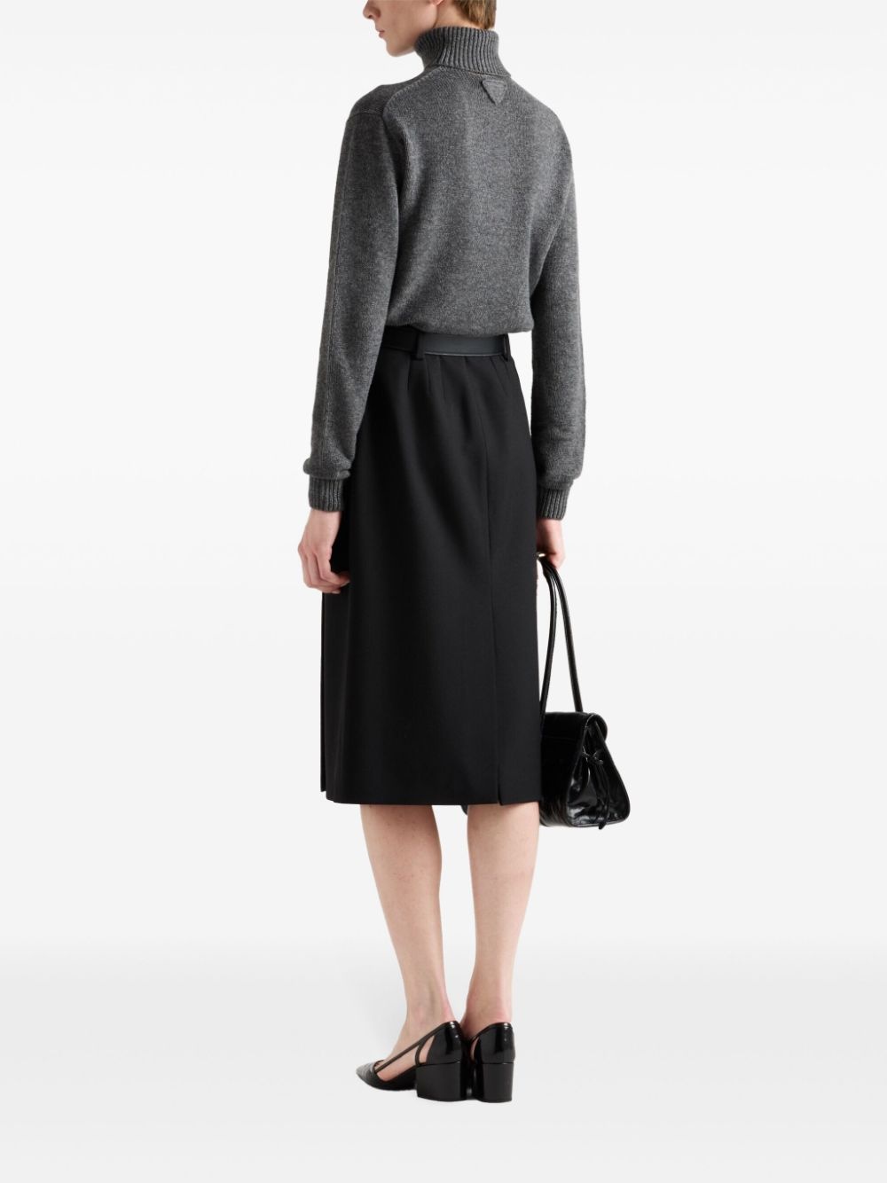cashmere roll-neck jumper - 3