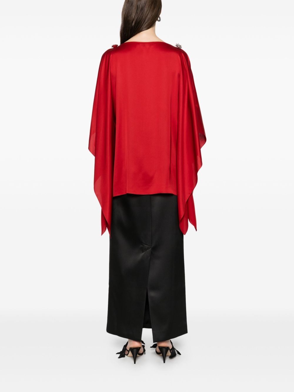 silk blouse - 4