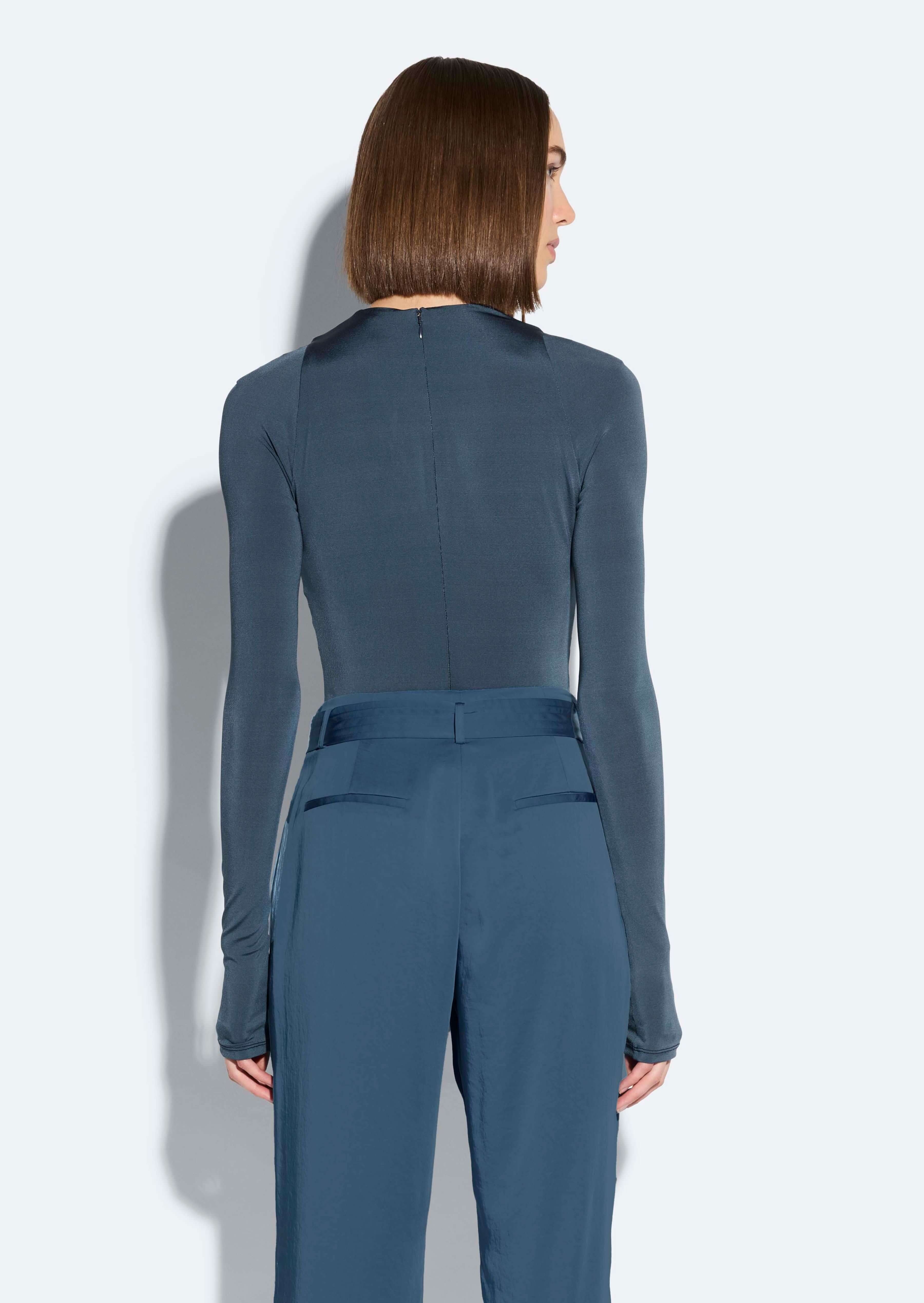 Jersey V Neck Bodysuit - 3