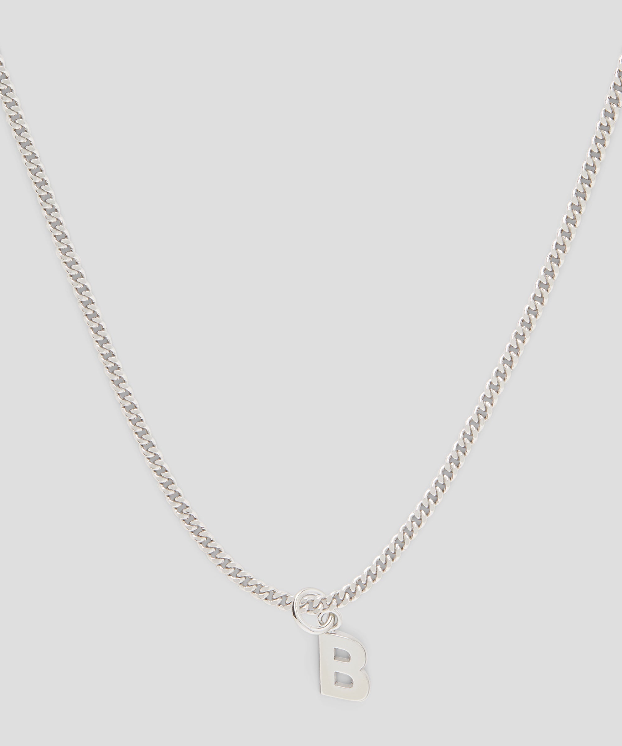 Brass letter B charm - 2