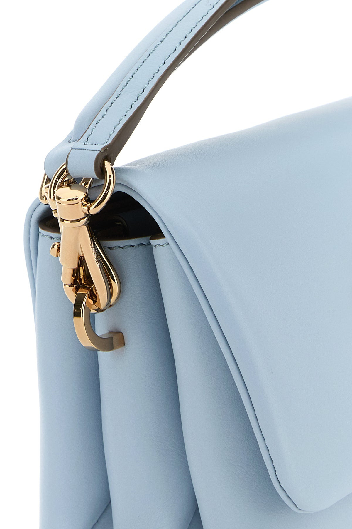 Powder blue leather micro T Timeless handbag - 4